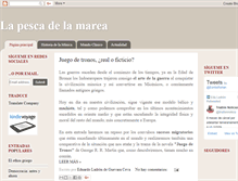 Tablet Screenshot of lapescadelamarea.com